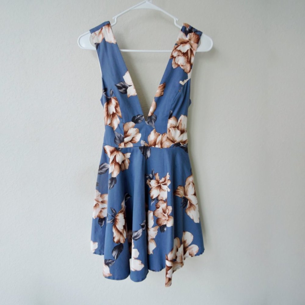 DEREK Floral cocktail dress size S